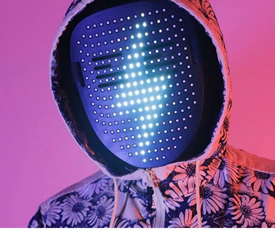 Led Mask with Gesture Sensing
